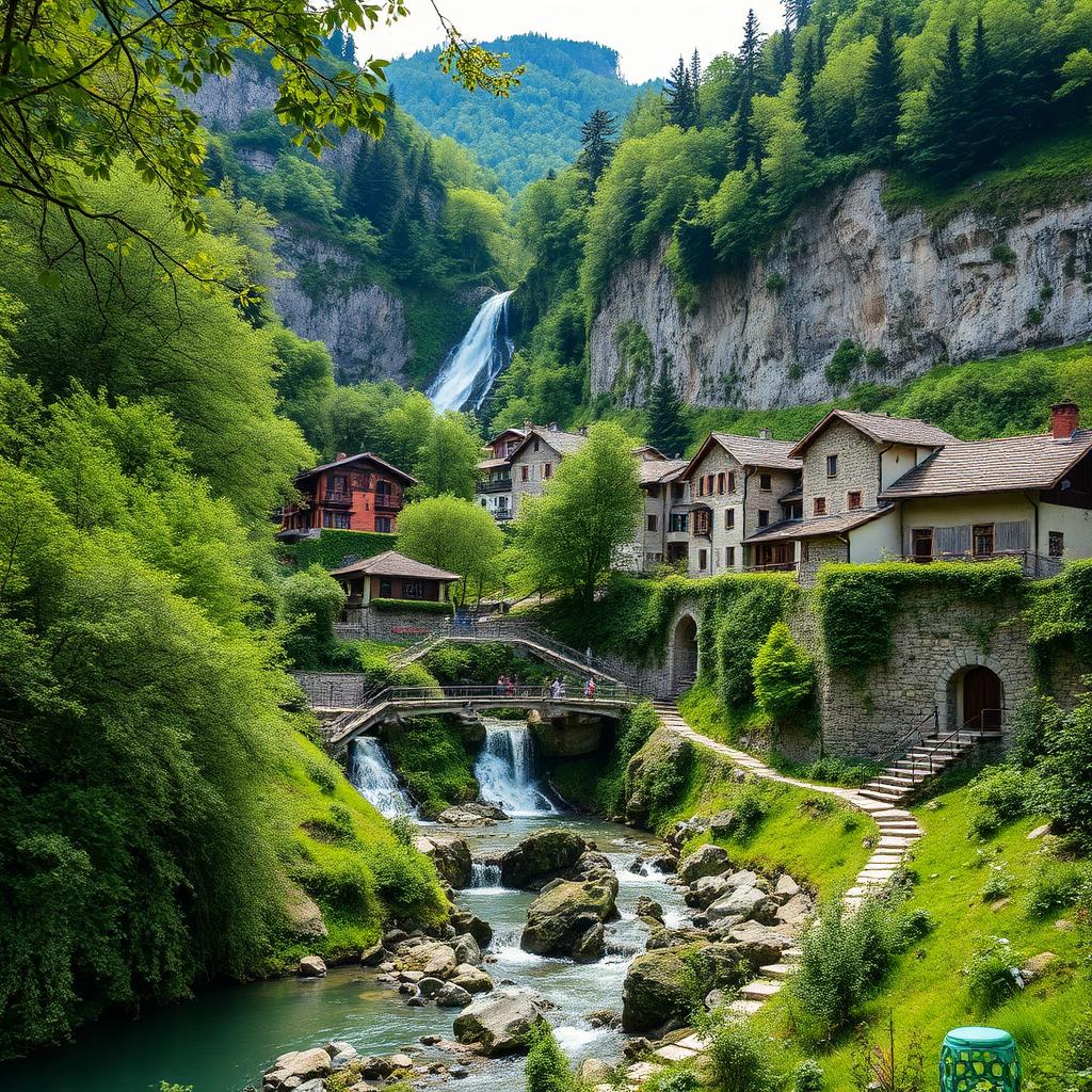 Val Bavona to Foroglio Waterfall