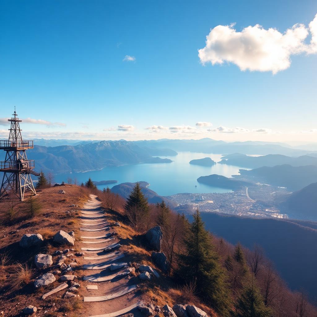 Rigi Panoramaweg (Rigi Kaltbad to Rigi Kulm)