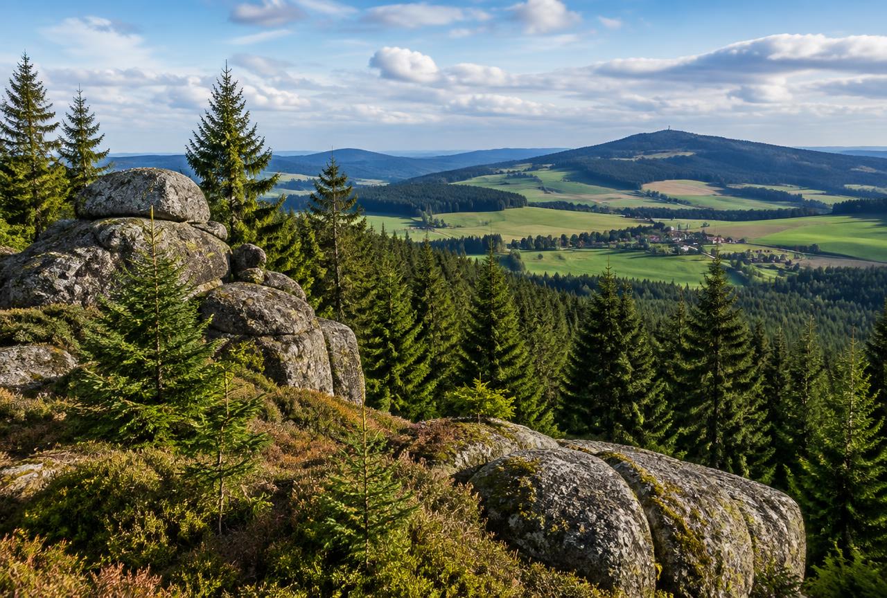 Plöckenstein e Dreisesselberg
