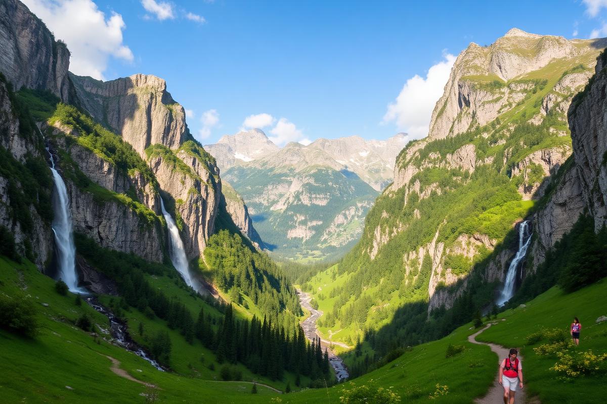 Trümmelbach e Vale de Lauterbrunnen
