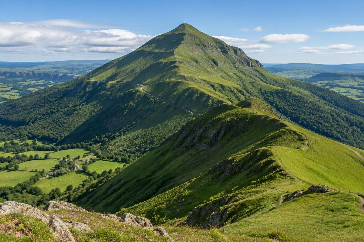 Plomb du Cantal desde Prat de Bouc