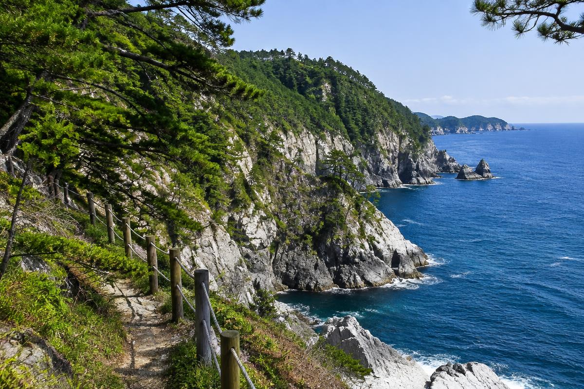 Michinoku Coastal Trail: Kitayamazaki